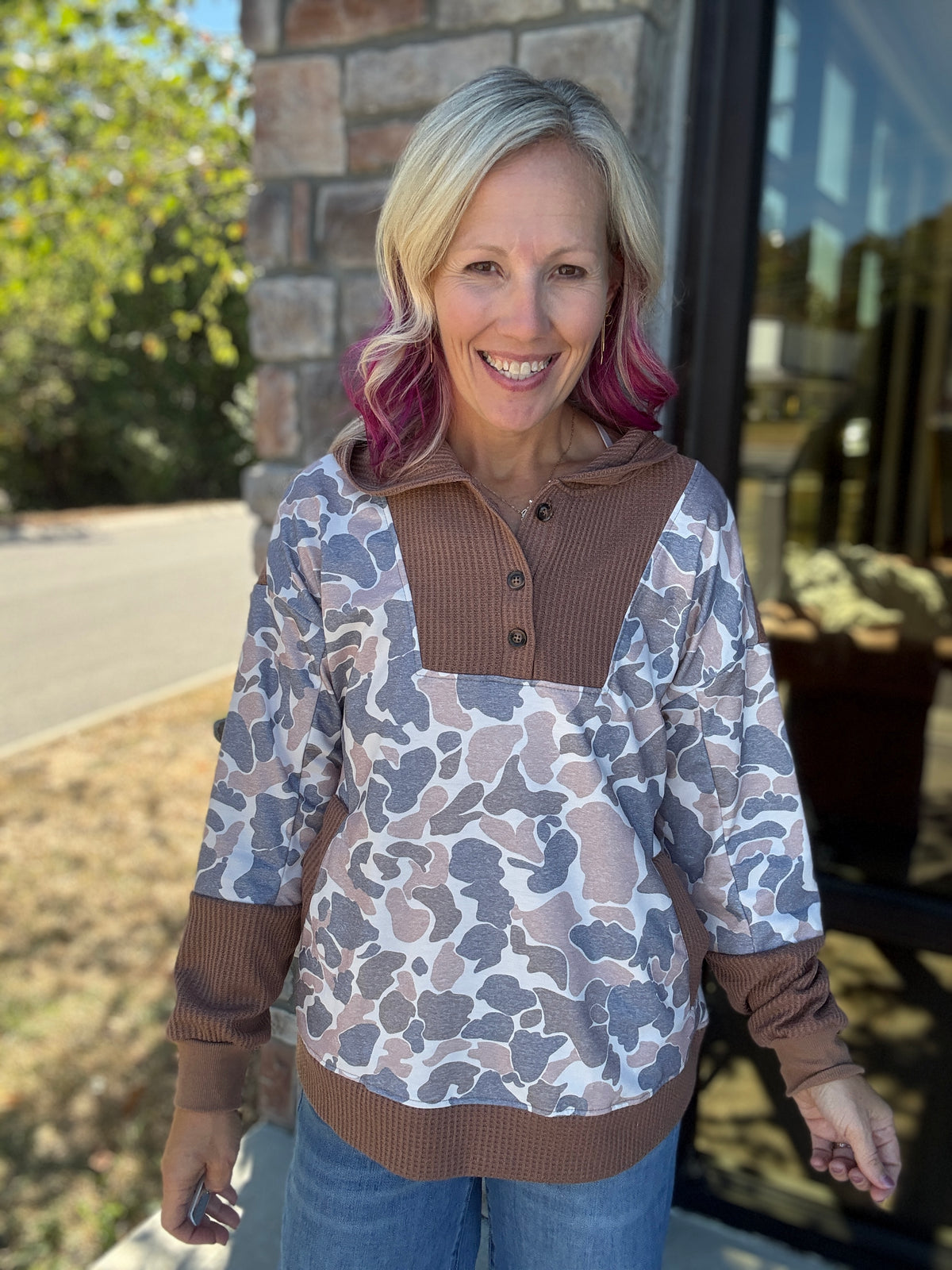 Cute in Camo Hoodie