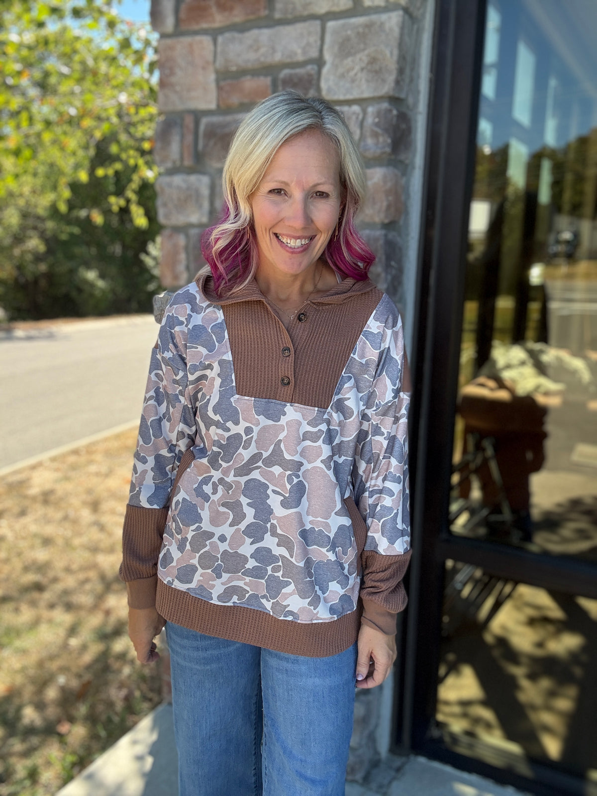 Cute in Camo Hoodie