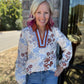 Blue Me Away Top