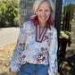 Blue Me Away Top