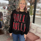 Plaid Holly Jolly Sweatshirt