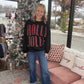 Plaid Holly Jolly Sweatshirt