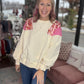 Paisley Pink Sweatshirt