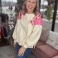 Paisley Pink Sweatshirt