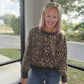 Breezy Back Cheetah Top