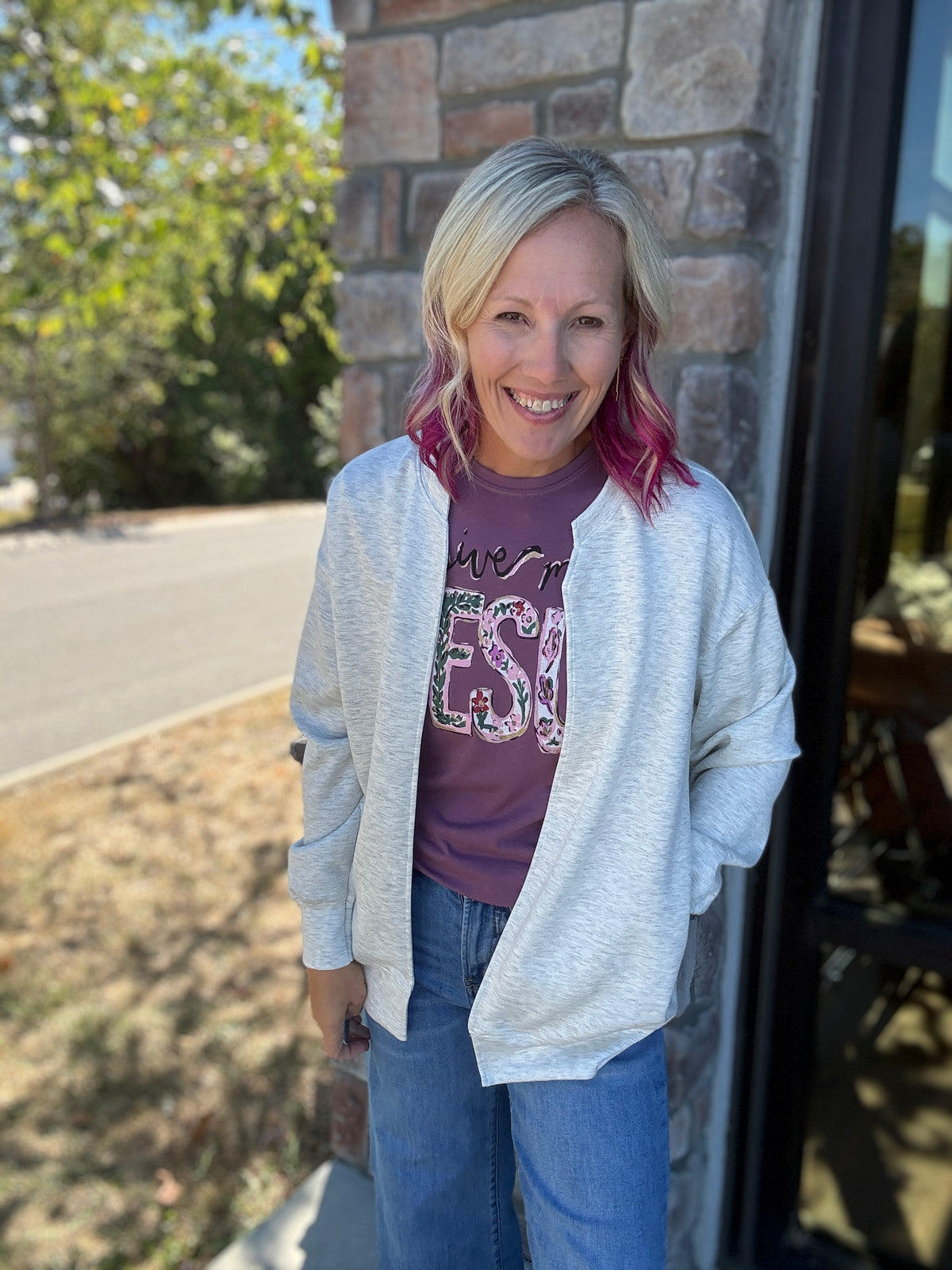 The Sweatshirt Cardigan