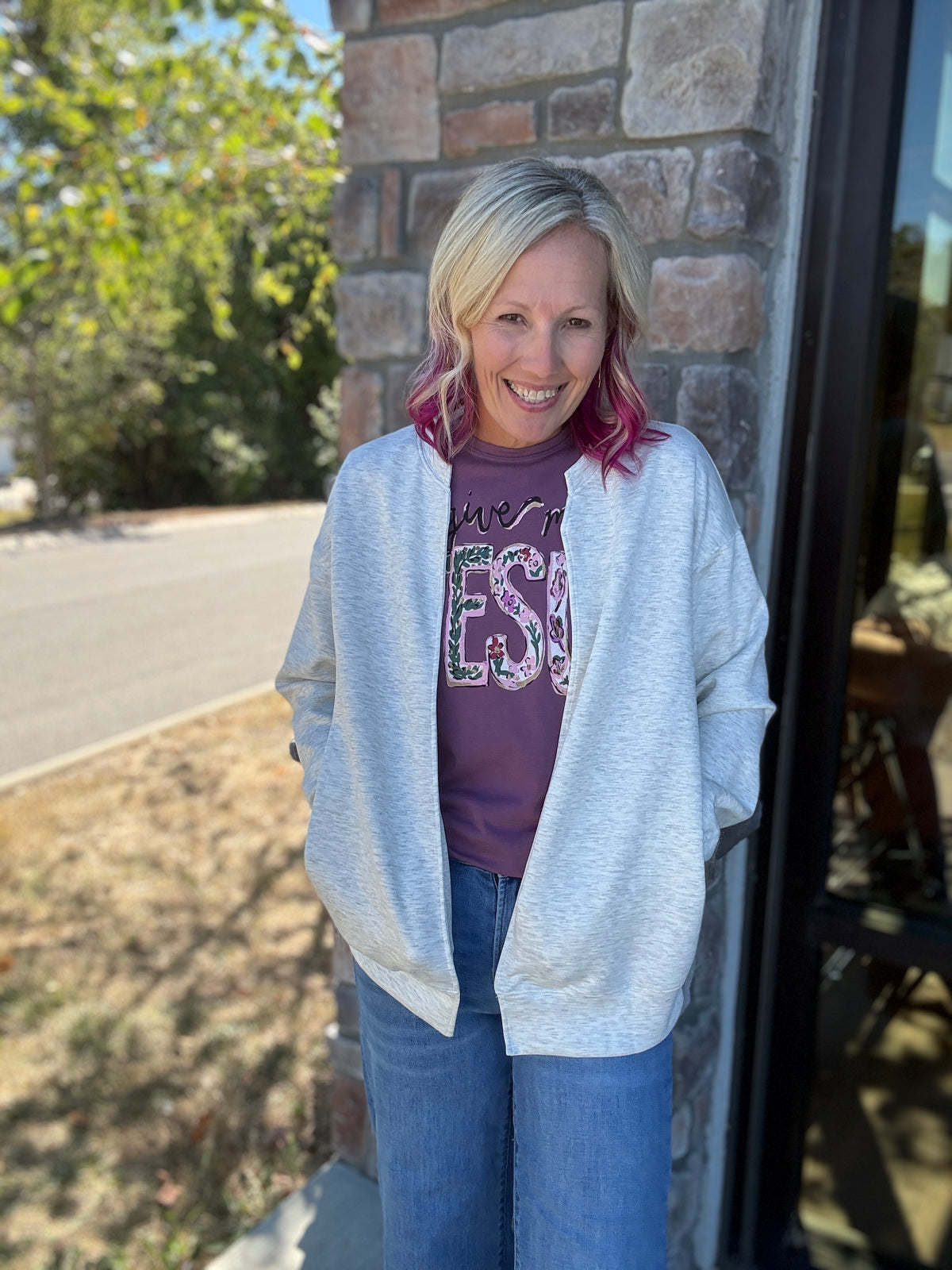 The Sweatshirt Cardigan