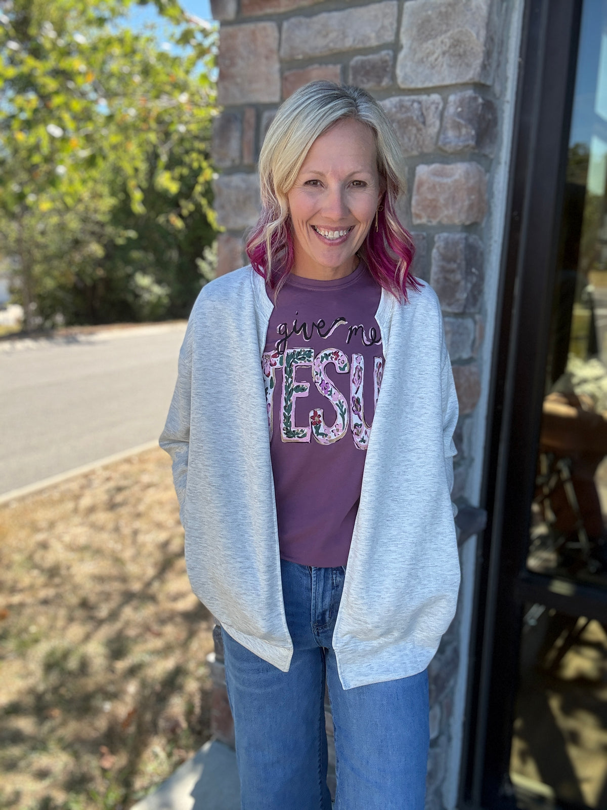The Sweatshirt Cardigan