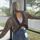 Breezy Back Cheetah Top