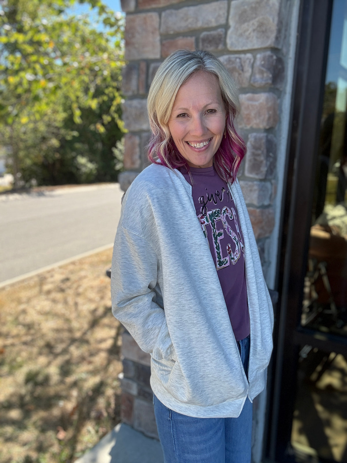 The Sweatshirt Cardigan