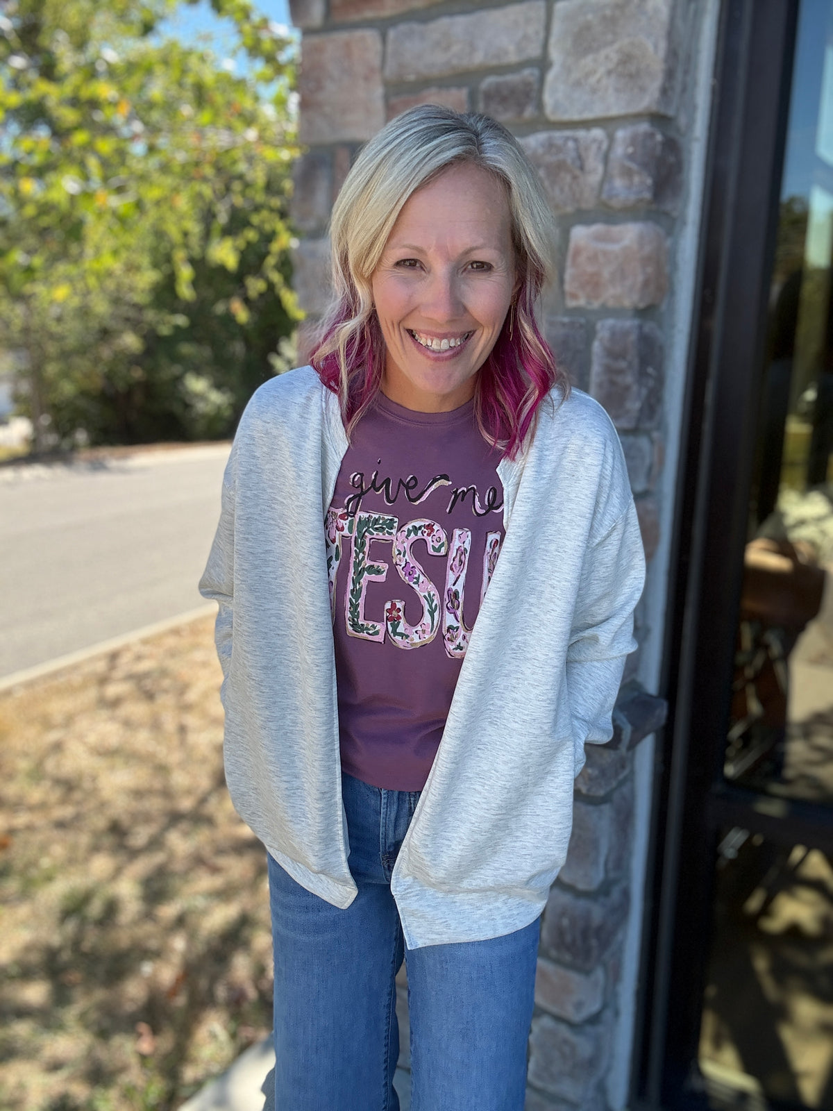 The Sweatshirt Cardigan