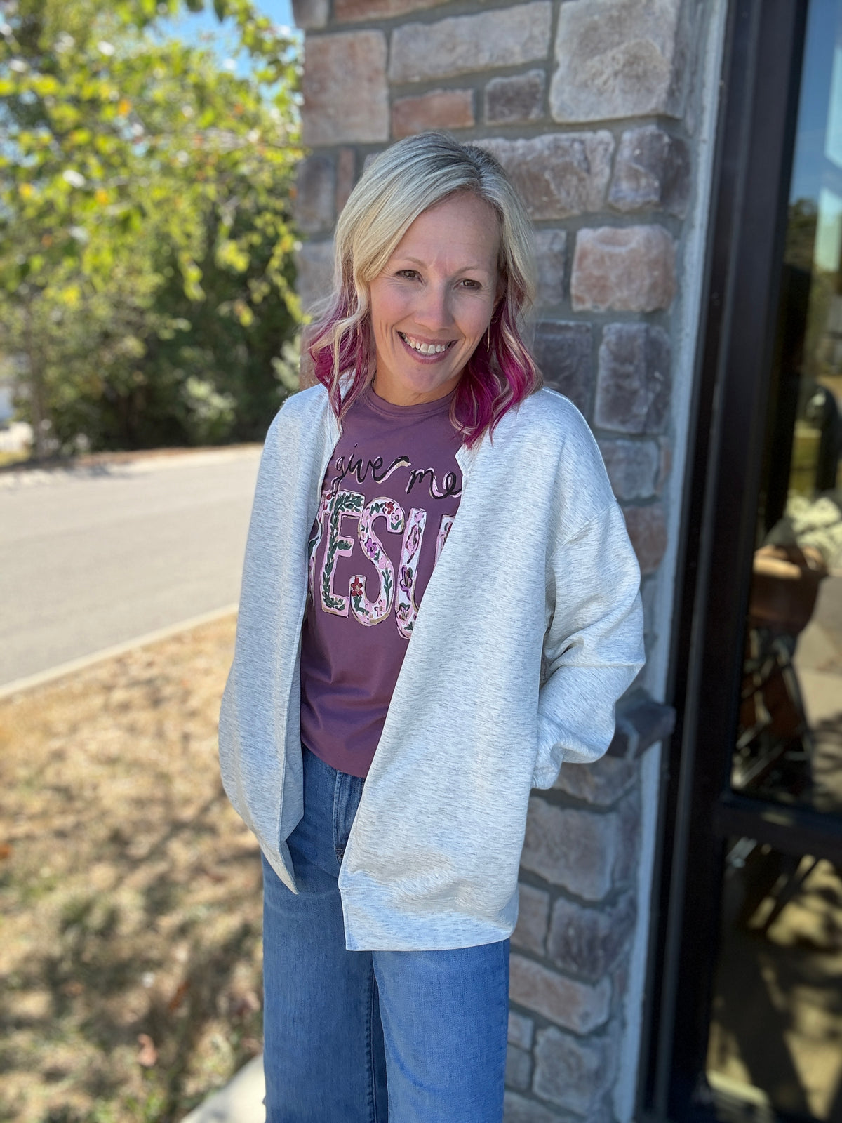 The Sweatshirt Cardigan
