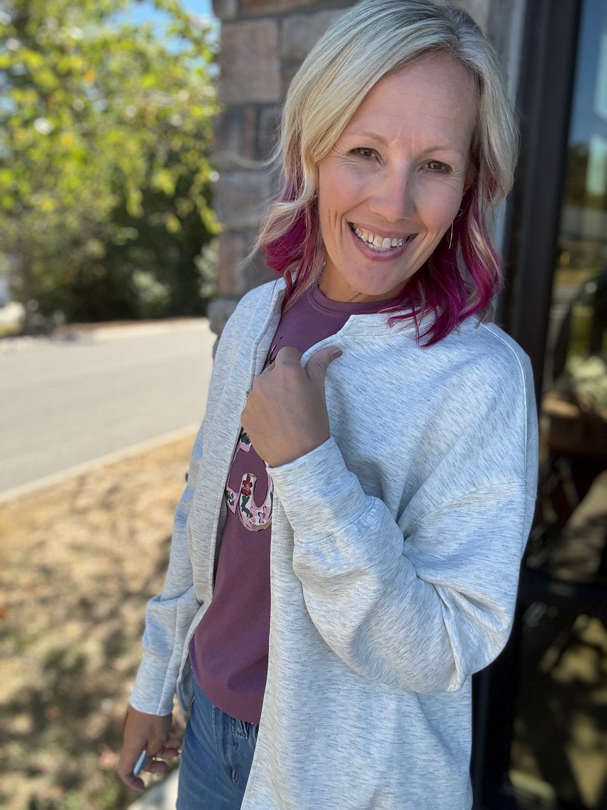 The Sweatshirt Cardigan