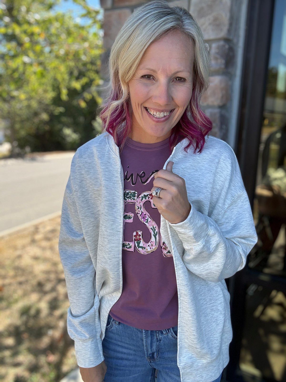 The Sweatshirt Cardigan