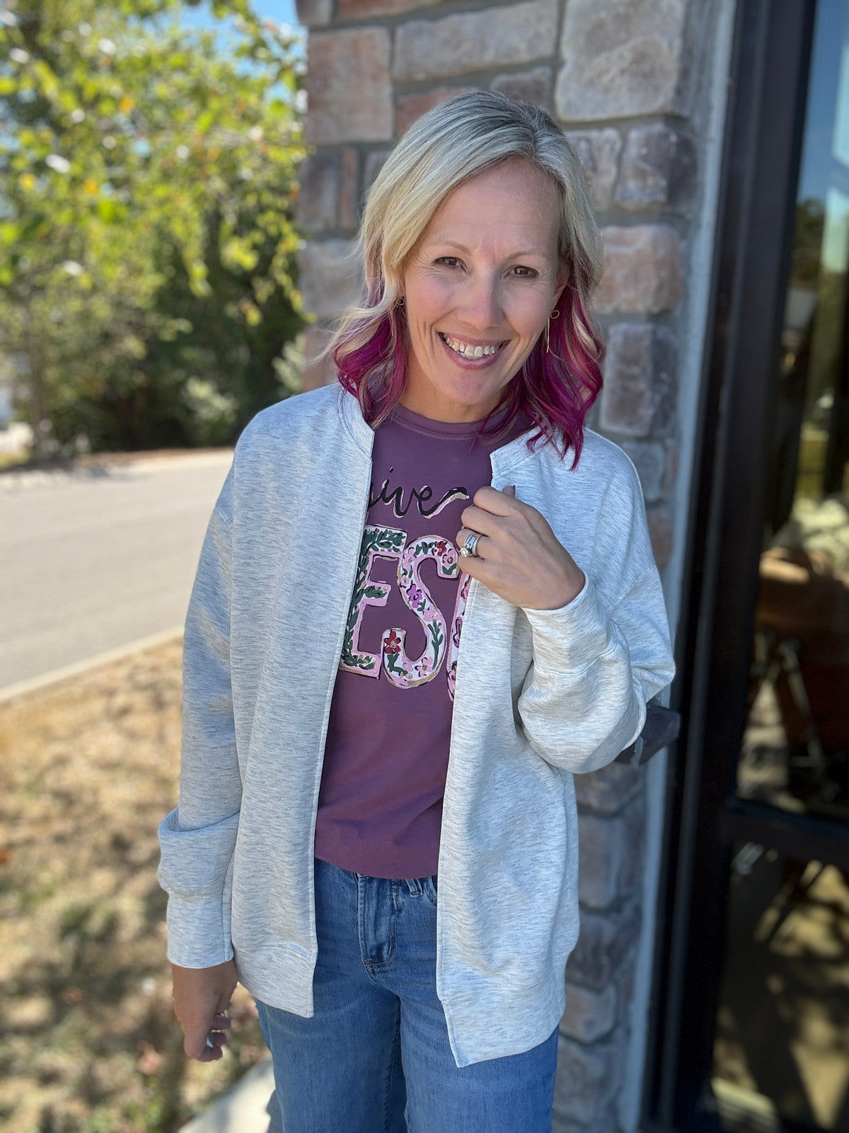 The Sweatshirt Cardigan