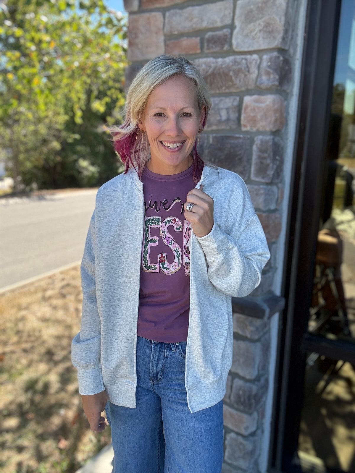 The Sweatshirt Cardigan