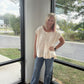 The Willow Top- Cream