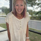 The Willow Top- Cream