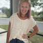 The Willow Top- Cream