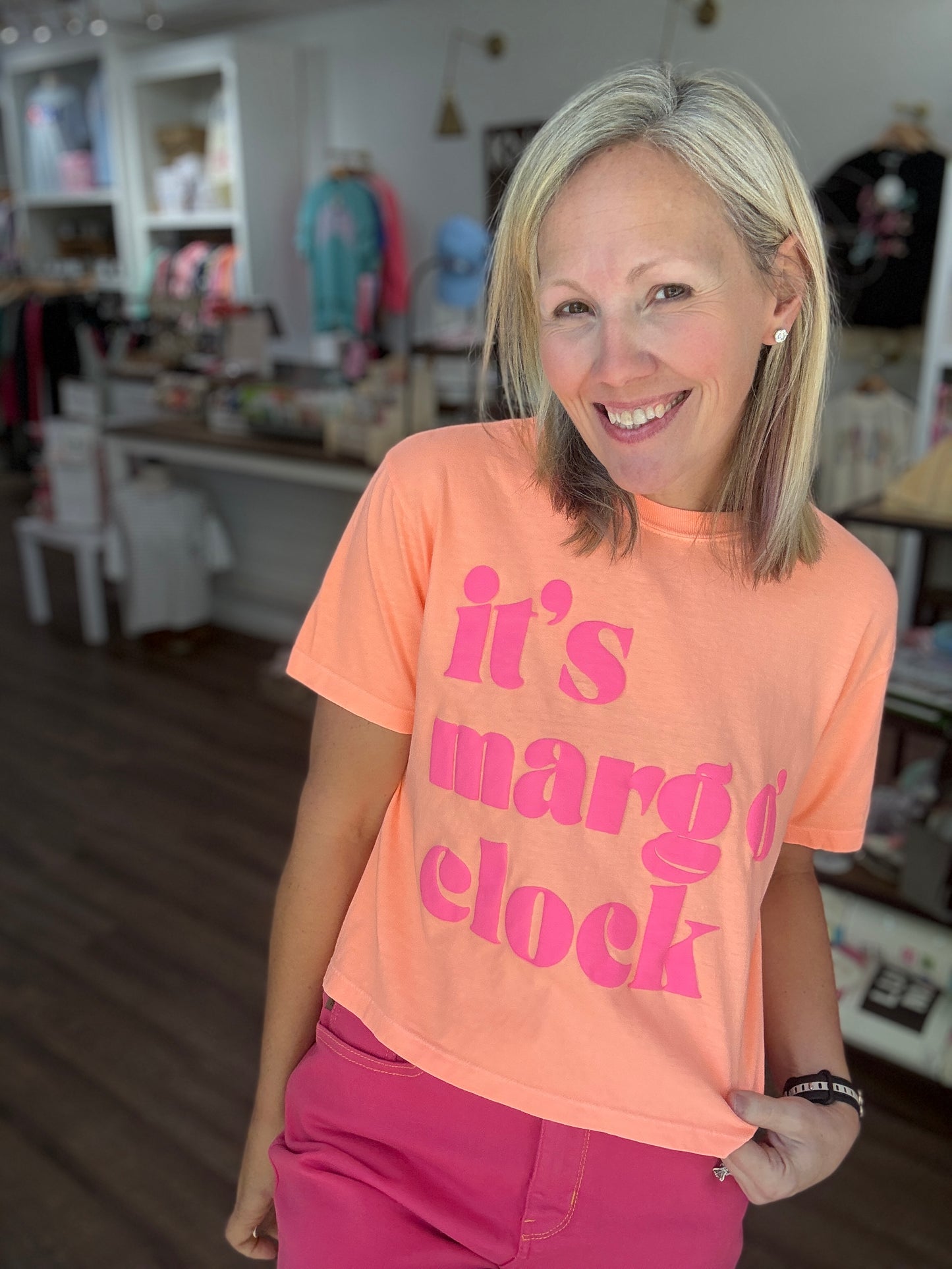 Marg O'clock Tee