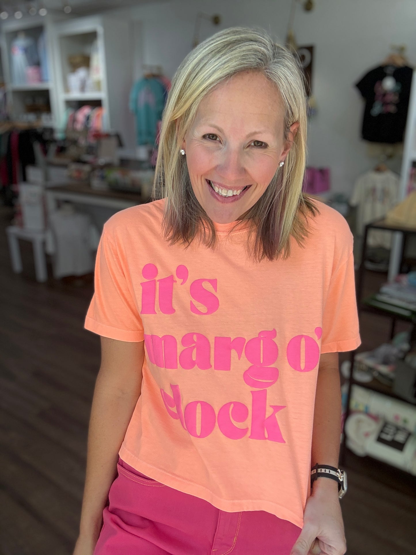 Marg O'clock Tee
