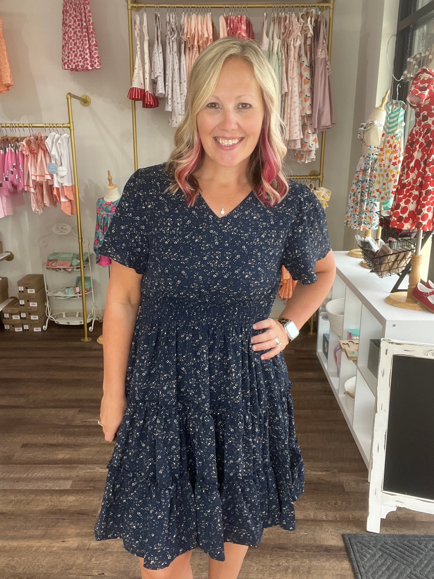 True Blue Jemma Dress