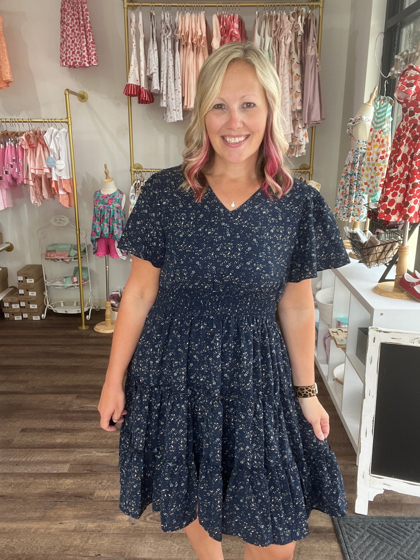 True Blue Jemma Dress