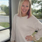 Cappuccino Striped Top