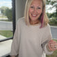 Cappuccino Striped Top