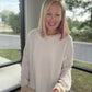 Cappuccino Striped Top