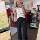 Rainbow Thread Knit Top
