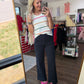 Rainbow Thread Knit Top