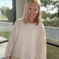 Cappuccino Striped Top