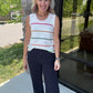 Rainbow Thread Knit Top