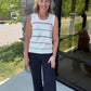 Rainbow Thread Knit Top