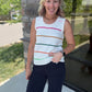 Rainbow Thread Knit Top