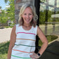 Rainbow Thread Knit Top