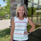 Rainbow Thread Knit Top