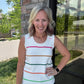 Rainbow Thread Knit Top