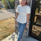 Pretty Little Basic Top- Cream