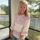 Floral Patch Henley Top
