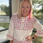 Floral Patch Henley Top