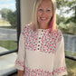 Floral Patch Henley Top