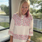 Floral Patch Henley Top