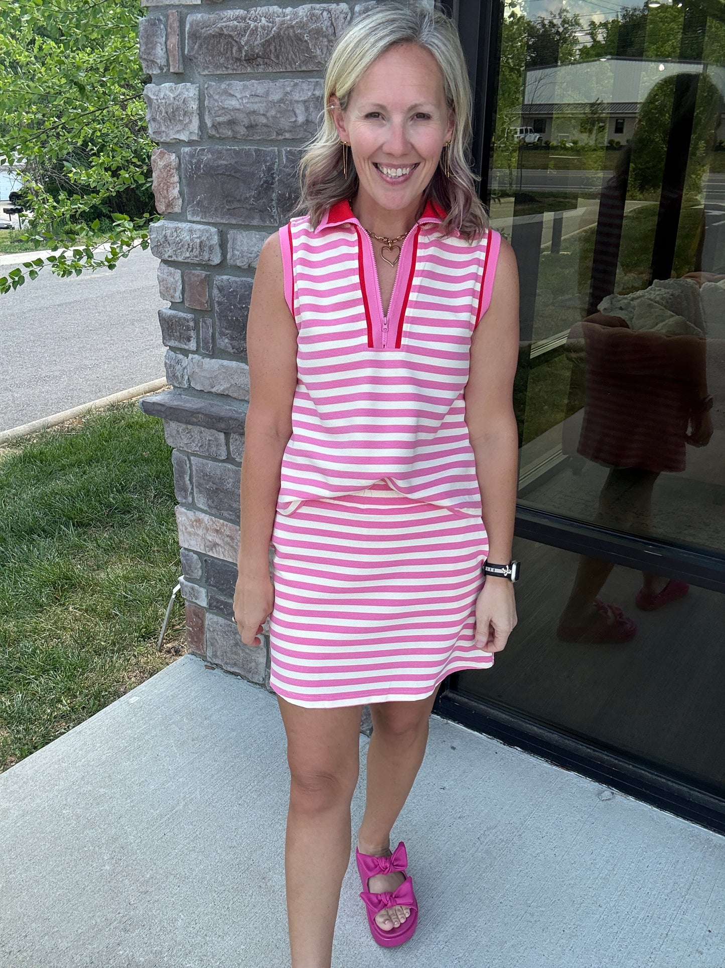 Pink Punch Zip Set