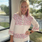 Floral Patch Henley Top