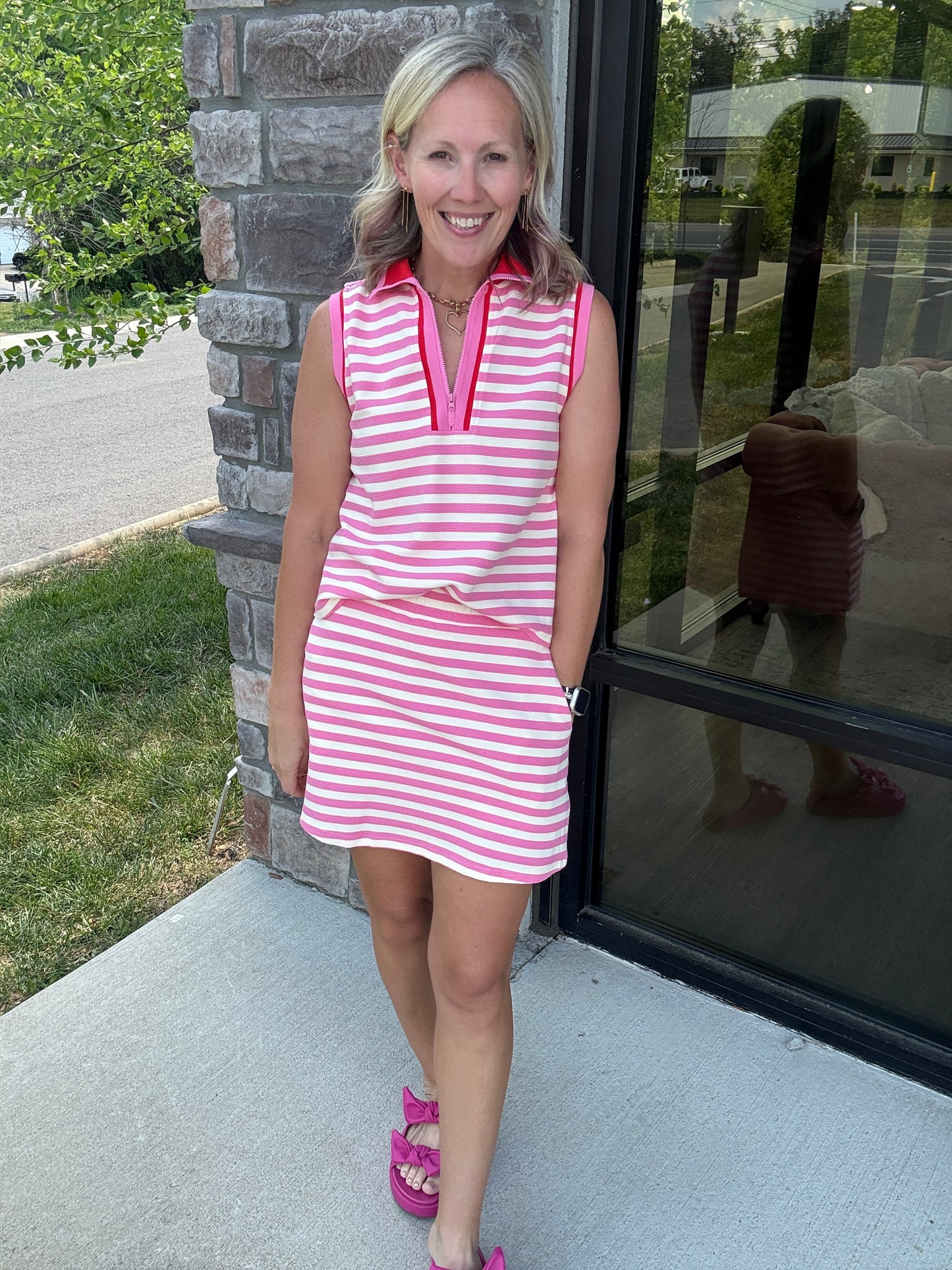 Pink Punch Zip Set