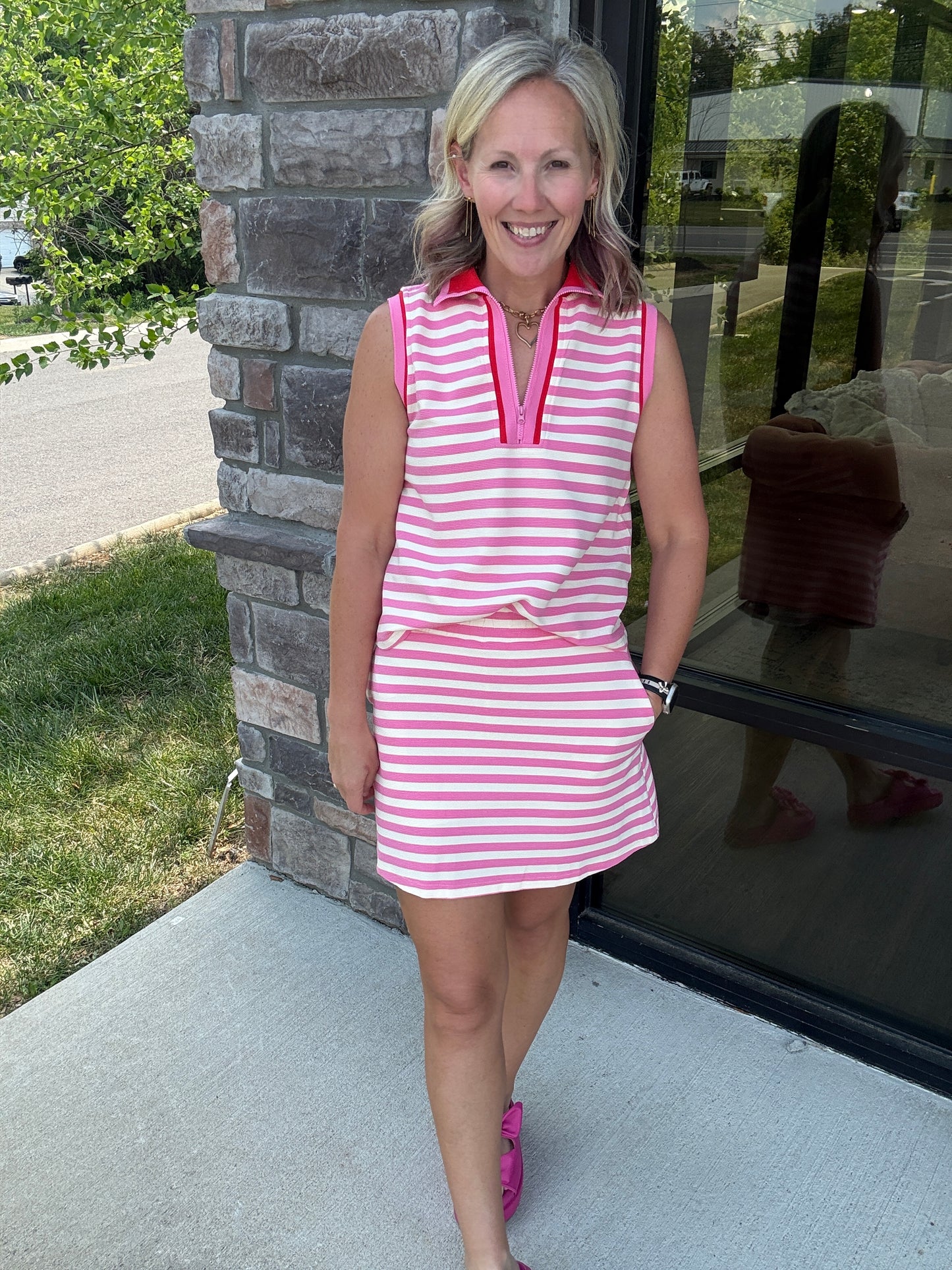 Pink Punch Zip Set
