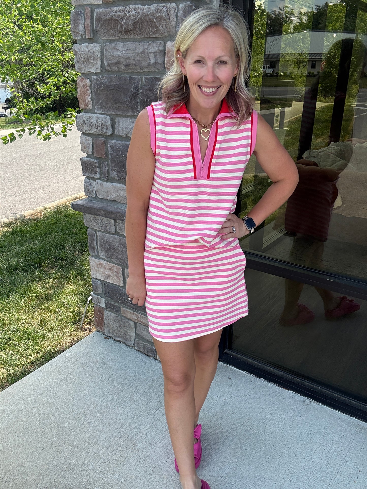 Pink Punch Zip Set