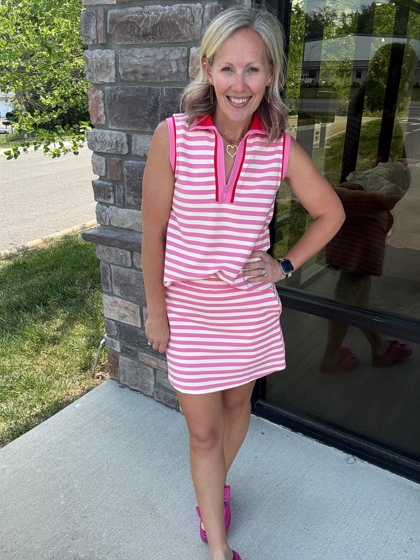 Pink Punch Zip Set